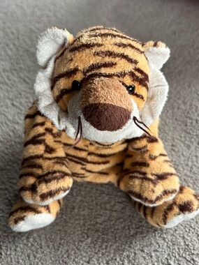 🐯 RARE Ty "Growlers" the Tiger Pluffies Plush - 2005 Retired Stuffed Animal